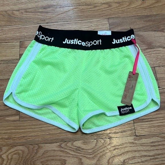 Justice Sport Neon Shorts - Picture 1 of 2